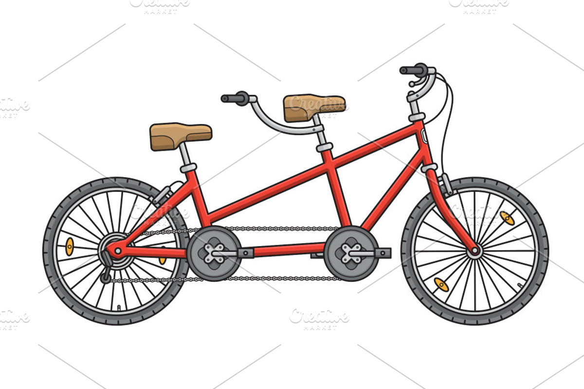 Big set of twelve different bicycles, a Healthcare Illustration by WINS Doodle shop (Photo 7 of 17)