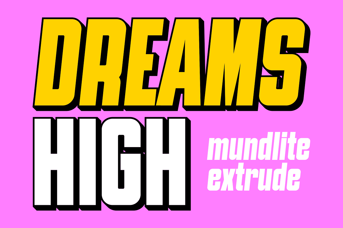 Mundlite Font Bundles, a Sans Serif Font by 24Design Studios (Photo 7 of 24)