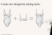 High Res Swimwear Flats Templates, an Object Graphic by Summer Stories (Thumbnail 4 of 8)