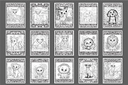 100 Cute Animals Coloring Pages, an Animal Illustration by Blue Digital Studio (Thumbnail 5 of 5)