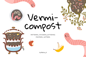 Vermicomposting clipart
