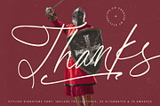 Battler Knight Stylish Signature, a Script Font by stylishtype.co (Thumbnail 20 of 20)
