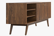 Joybird Auden Media Consoles, a Furniture 3D Model by 3dmitruk (Thumbnail 5 of 13)
