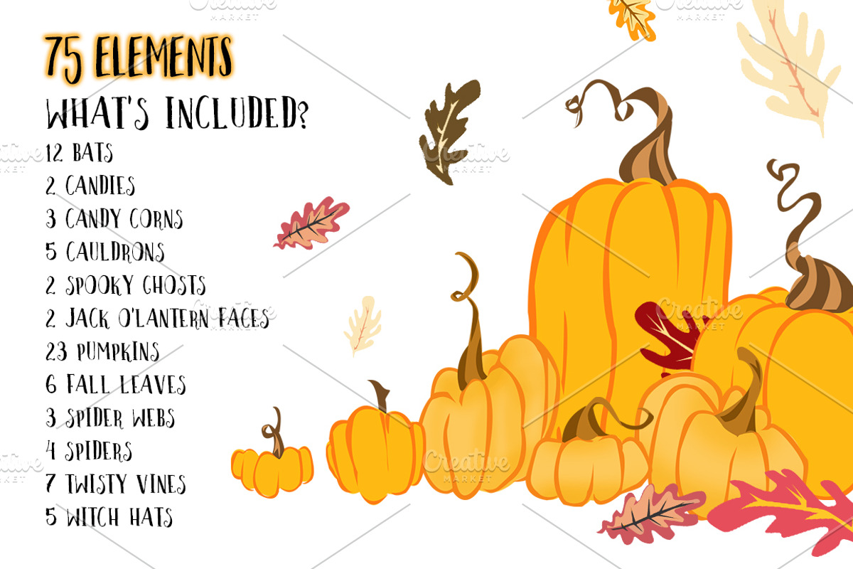 Halloween Design Elements, a Templates & Theme by Brianna Perdue (Photo 3 of 6)