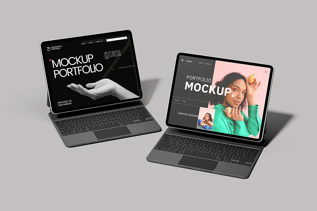 Tablet Mockup, an iPad Mockup by Se٧enStudio (Photo 2 of 3)