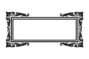 Classic Border Frame SVG Bundle, an Illustration by yasushie (Thumbnail 20 of 28)