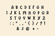 Back To House - Vintage Font, a Serif Font by Fourteen Letter (Thumbnail 4 of 8)