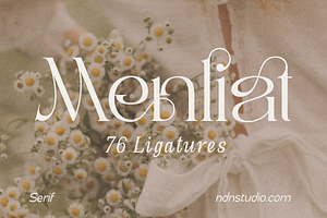 Menliat – Serif Font