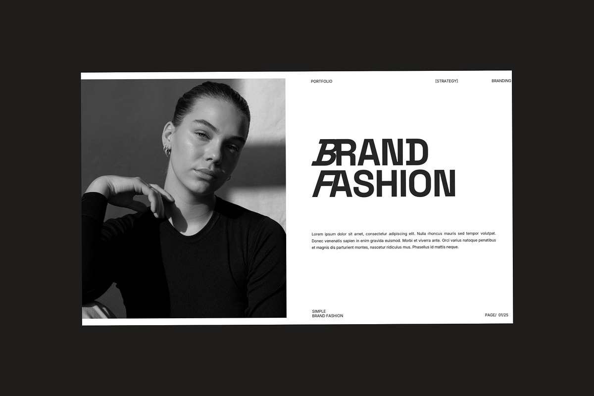 KOKO - Brand Fashion PPT, a Presentation Template by studiobasic (Photo 2 of 7)