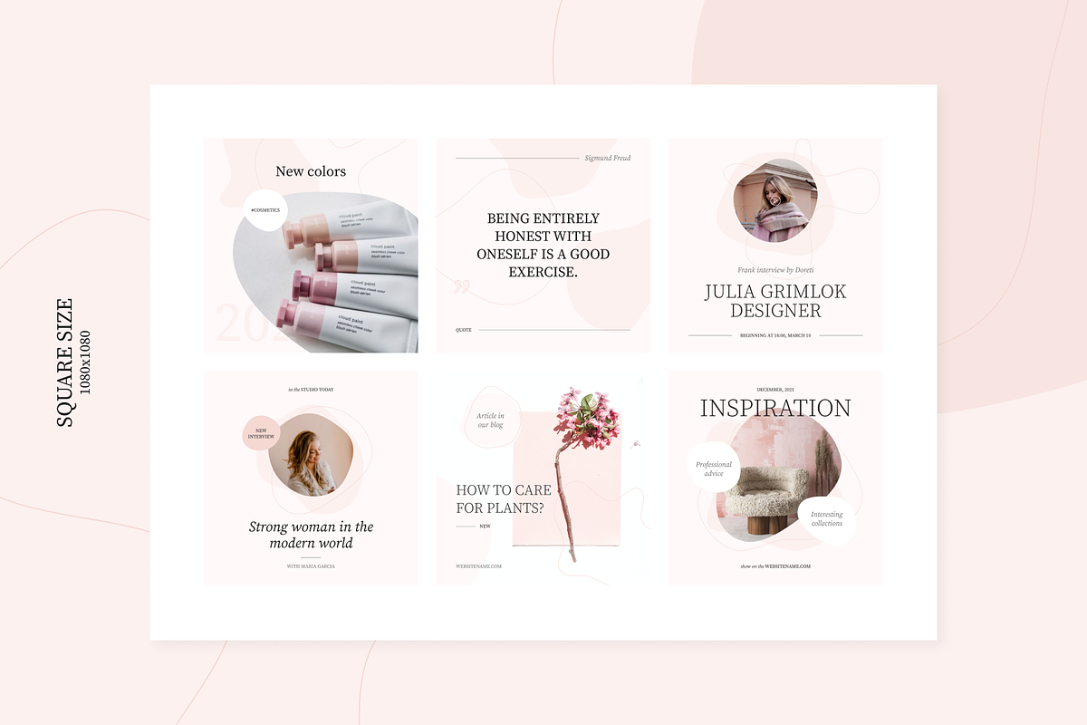Selesta Social Media Bundle, a Social Media Template by Welovegraphics (Photo 19 of 25)