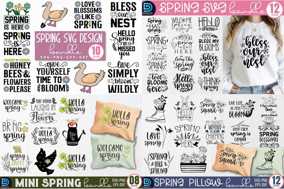 Mega Spring SVG Bundle, an Object Graphic by Design's Dark (Photo 2 of 6)