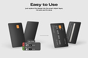 Credit Card Mockup Set, a Product Mockup by ForgeDesign (Thumbnail 2 of 12)