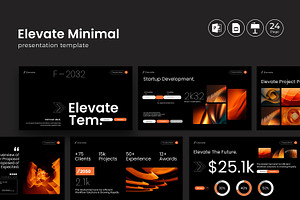 Elevate Minimal Template, a Presentation Template by Creative-Work