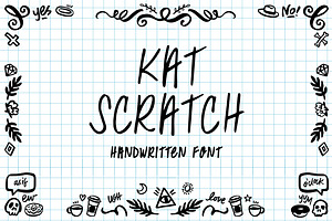 Kat Scratch Font