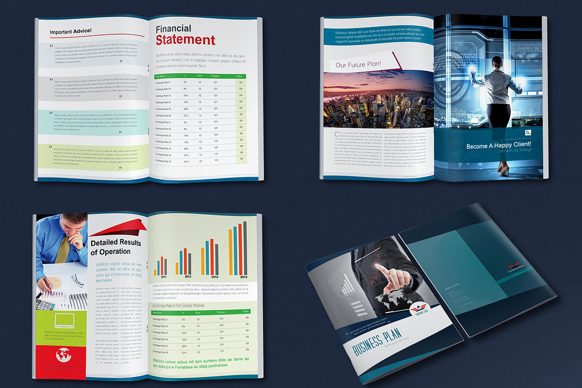 Brochure, a Brochure Template by artico (Photo 3 of 5)