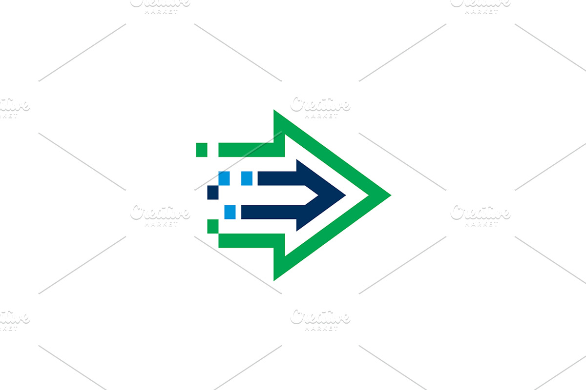 20 Logo Arrow Template Bundle, a Branding & Logo Template by Acongraphic (Photo 6 of 21)