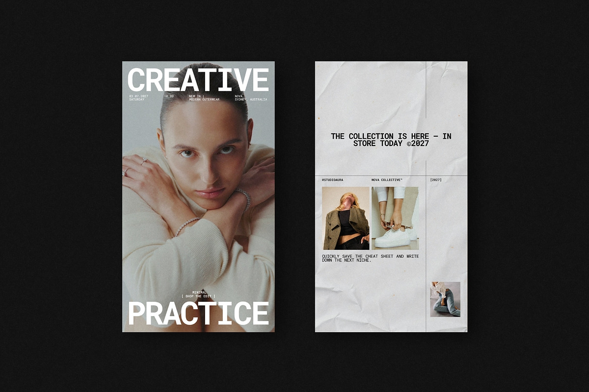 ZENO | Instagram Template (III), a Social Media Template by The Aesthetic Studio (Photo 8 of 10)