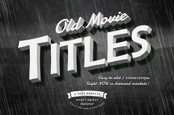 Old Movie Titles preview 4