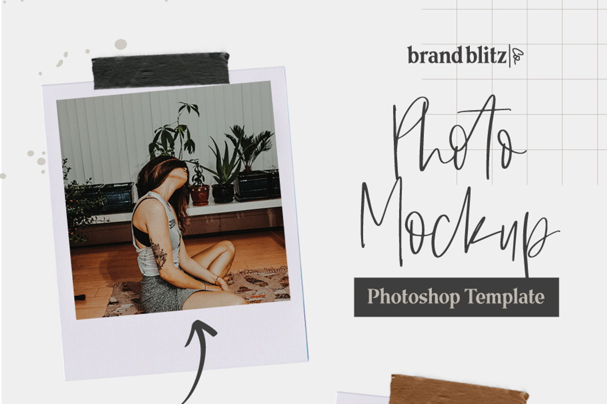 Vintage Photo Frame Mockup, a Social Media Template by 89 Golden Blvd (Photo 6 of 6)