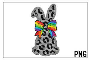 Easter Yarn Crochet Easter Bunny PNG, an Illustration by Black Bird Studio