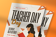 World Teacher's Day Event Flyer, a Flyer Template by Annora Studio (Thumbnail 4 of 4)