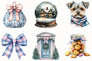 Cozy Winter Cottage Clipart, an Illustration by OK Design (Thumbnail 5 of 5)