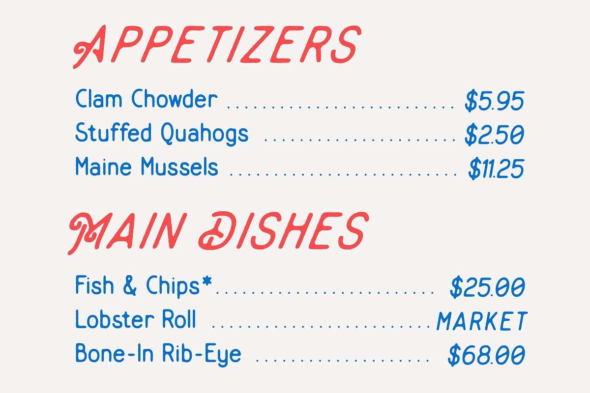 Ships Whistle — Monoline font, a Sans Serif Font by SimpleBits® (Photo 4 of 5)