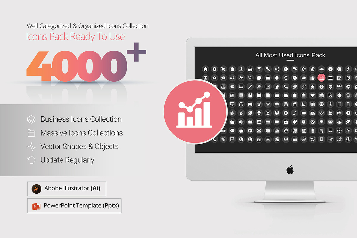 Pitch Deck PowerPoint Template, a Presentation Template by White Graphic (Photo 3 of 13)