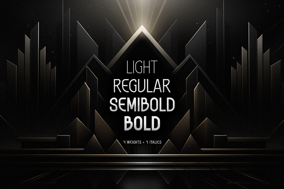 GILDED | Neo Vintage 16-Font Family, a Sans Serif Font by Ckybe's Corner (Photo 2 of 18)