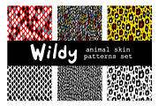 WILDY | animal skin patterns set, a Pattern Graphic by Nastya Tkachova (Thumbnail 6 of 8)