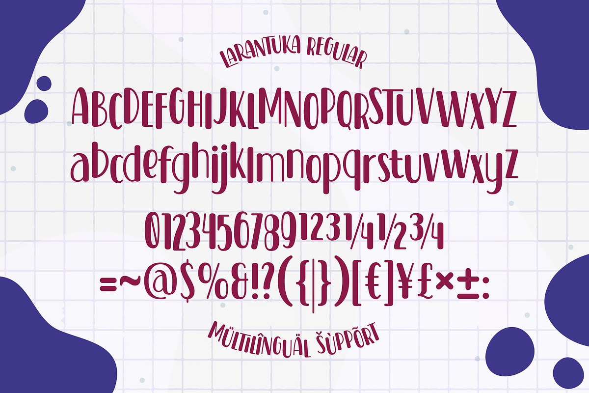 Larantuka - Playful Typeface, a Font by Arterfak Project (Photo 11 of 12)