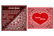 Set of wedding 28 elements, an Invitation Template by BEZIL-ART (Thumbnail 4 of 15)