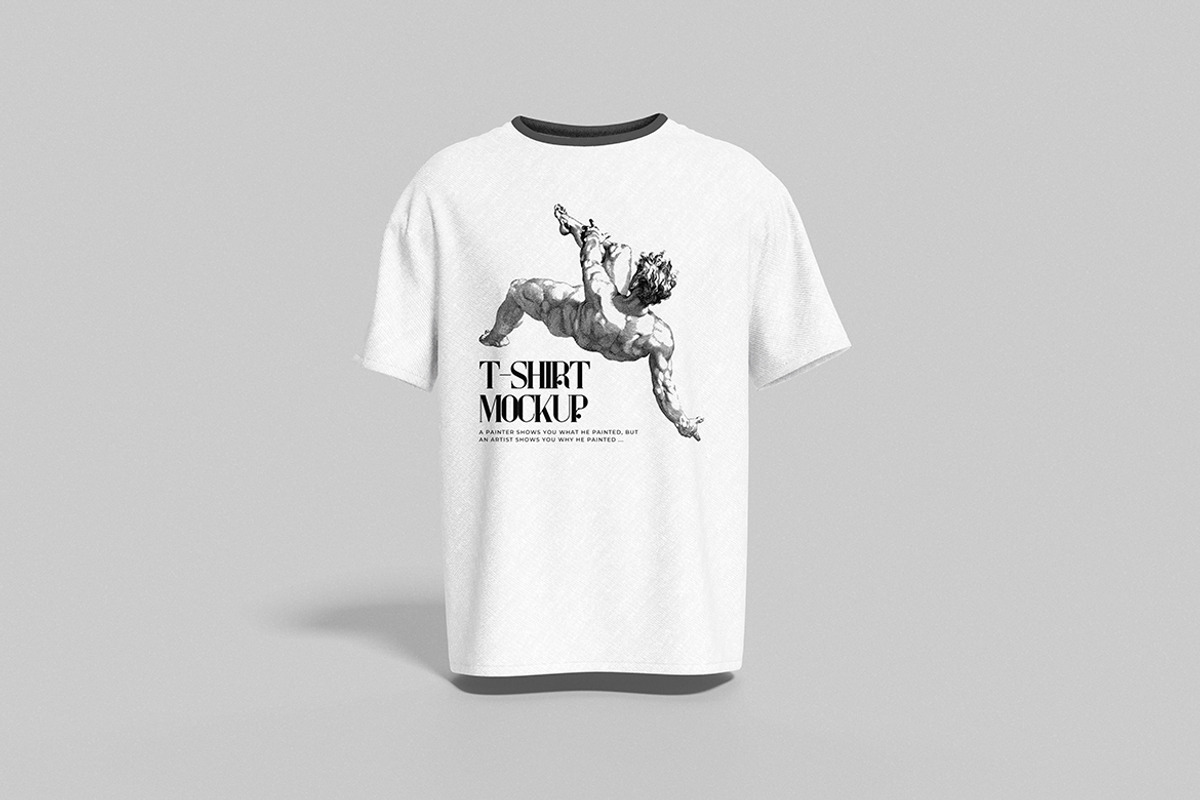High Quality T-Shirt Mockup, a Shirt Mockup by swsi-studio (Photo 5 of 5)
