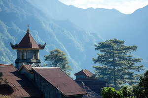 Beautiful landscape from Fansipan, a Photo by Pavel_design