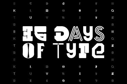 36 Days of Type Typeface