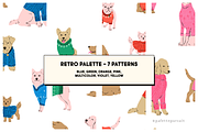 Dogs in Sweaters Seamless Patterns, a Pattern Graphic by Palette Pursuit (Thumbnail 10 of 14)