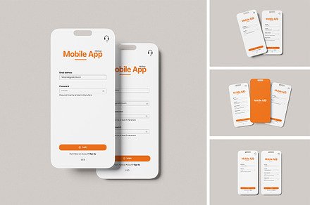 Mobile App Mockup