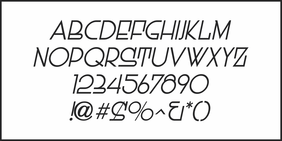 Dutch Deco JNL, a Sans Serif Font by Jeff Levine Fonts (Photo 5 of 5)