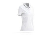 White Women's Polo Shirt 3D Model, an Object 3D Model by rebrandy (Thumbnail 4 of 9)