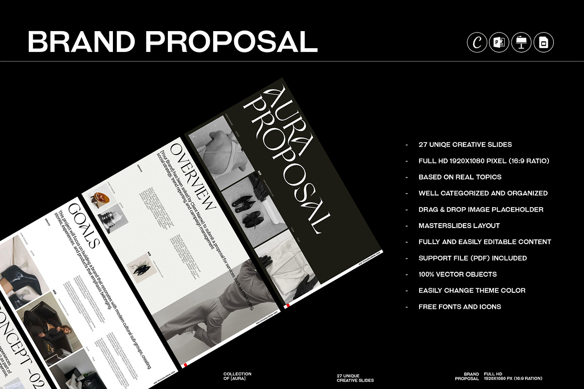 AURA | Brand Proposal Presentation, a Presentation Template by Work_Stock (Photo 2 of 10)
