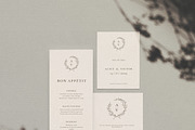 ELEGANT MODERN WEDDING | 30 Cards, an Invitation Template by Crocus Paperi (Thumbnail 2 of 11)