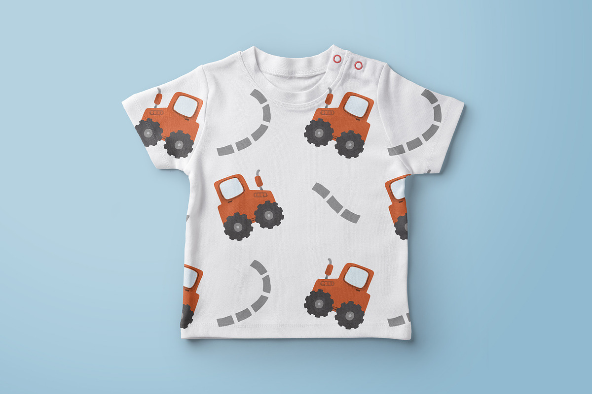 Vehicle seamless pattern Vol 01, a Pattern Graphic by RizkaNurfazrina (Photo 2 of 6)
