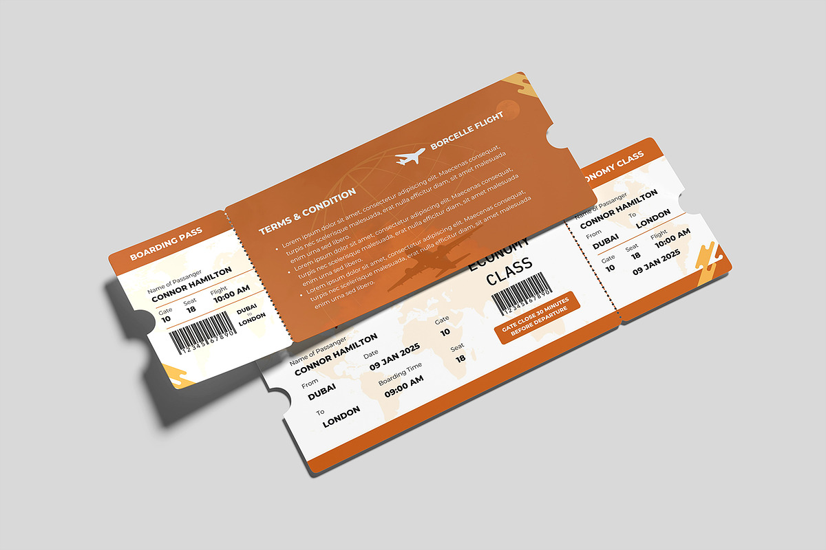 Ticket Mockup