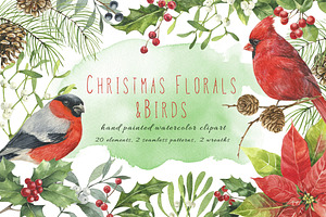 Christmas Florals&Birds