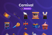 Carnival 3D Icons, an Object 3D Model by Rakata Studio (Thumbnail 7 of 7)