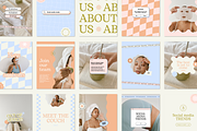 Aesthetic Instagram Template Kit, a Social Media Template by Mila Estudio (Thumbnail 3 of 6)