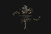 ETHEREAL floral & delicate gold set, an Illustration by Grace Noboa Illustrations (Thumbnail 3 of 10)