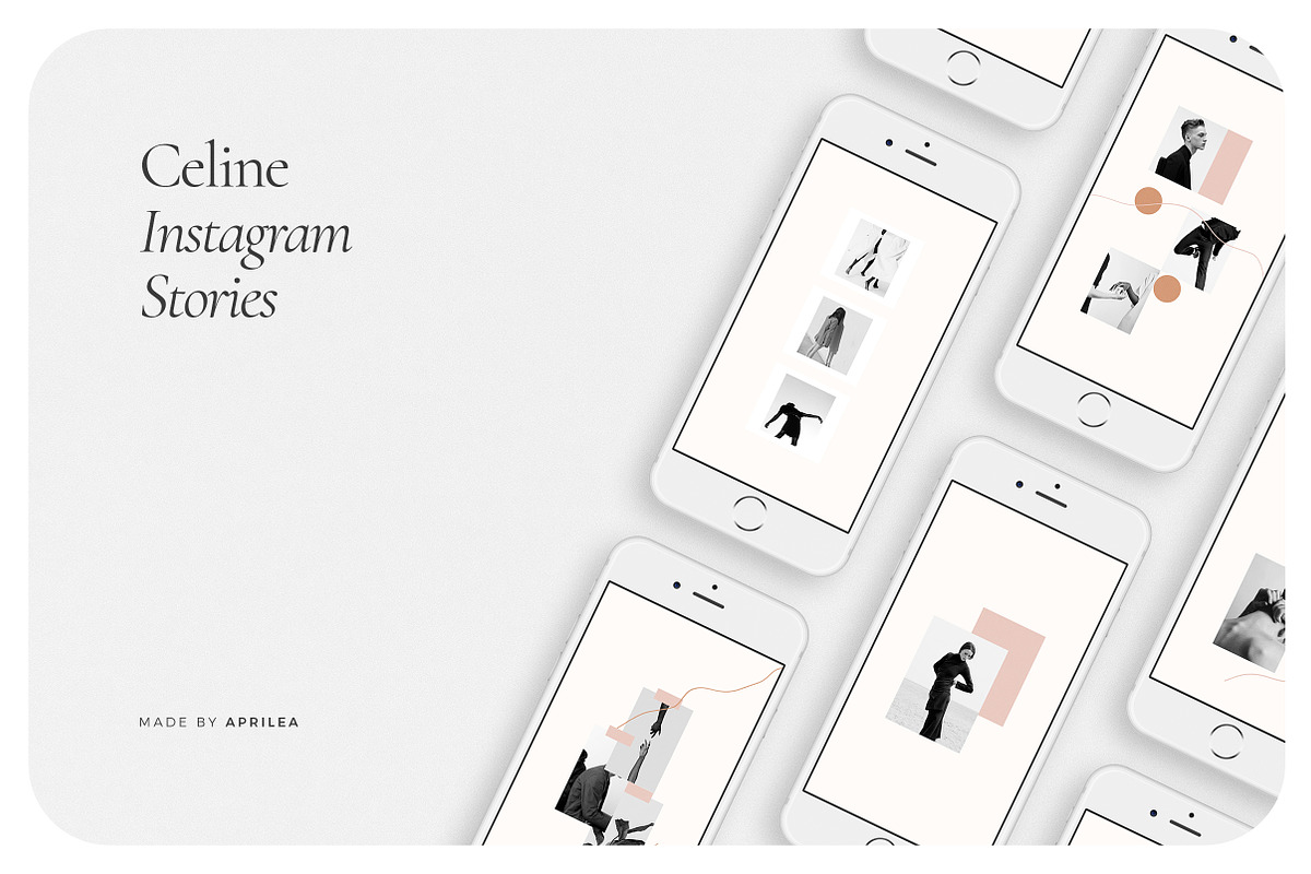 CELINE Instagram Stories, a Social Media Template by Aprilea (Photo 6 of 7)