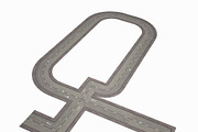 Road Modules PBR Pack, an Architecture 3D Model by Daniel Mikulik (Thumbnail 4 of 24)