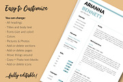 Simple Resume Bundle - Arianna, a Resume Template by Templates Design Co. (Thumbnail 13 of 17)